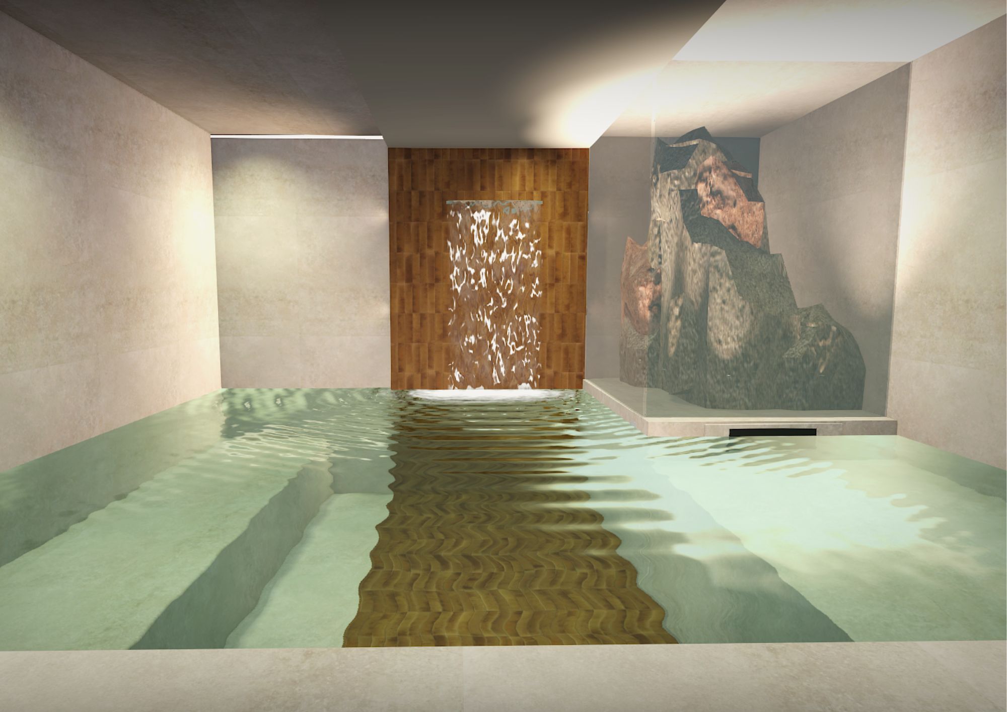 Évasion intérieure -Piscine Piguet